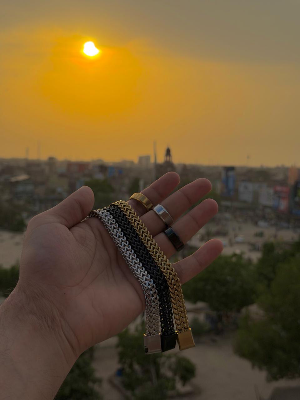 Premium Chain Bracelet + Free Ring!