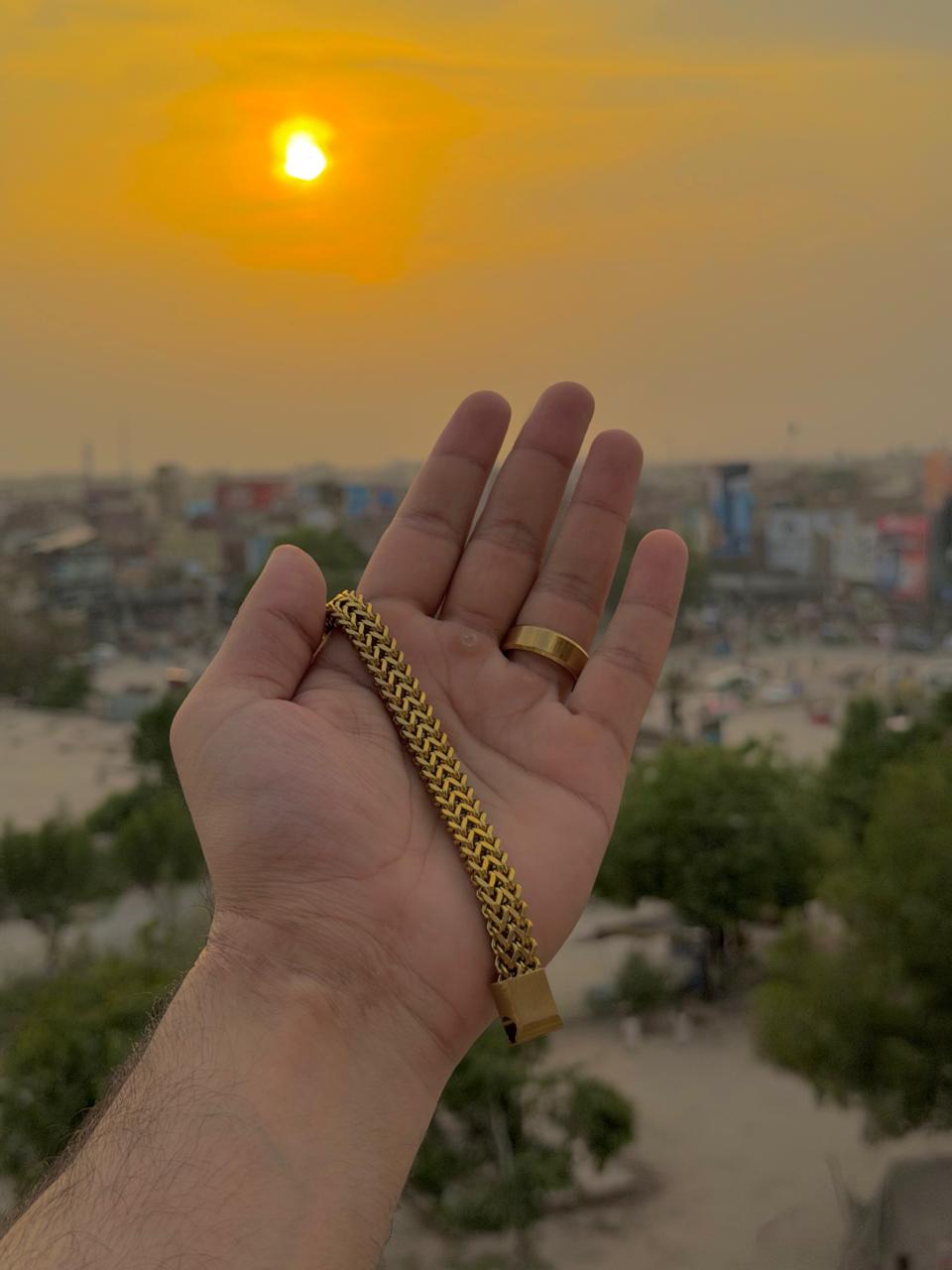 Premium Chain Bracelet + Free Ring!